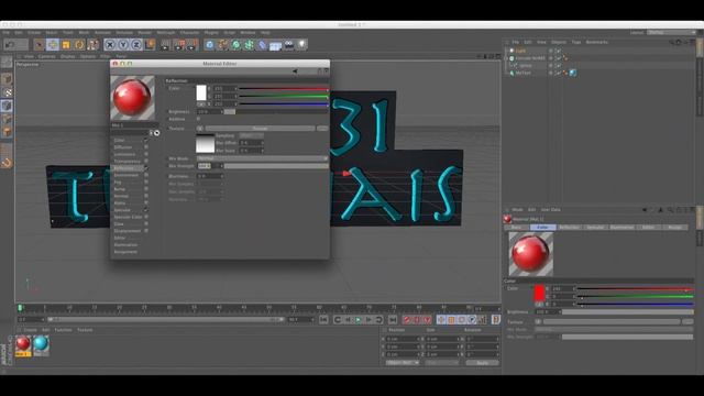 Tutorial - Cinema 4D - Bezier - MoGraph - Intro смотреть онлайн