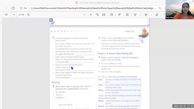 Eng Tr Mary PreiG B2 24 Mar 2022 смотреть онлайн