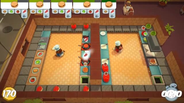 Overcooked Gourmet Edition Game Play Live PS4 Broadcast смотреть онлайн