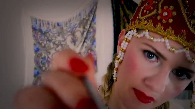 ASMR Russian Princess Hair and Makeup смотреть онлайн