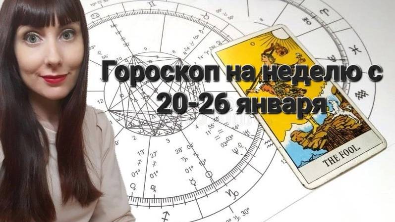 Гороскоп на неделю с 20-26 января .Карта недели для каждого знака смотреть онлайн