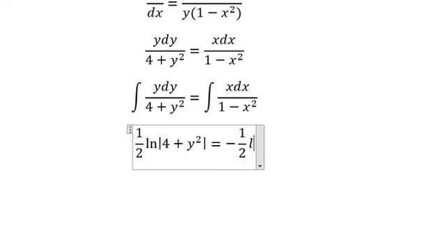 Calculus Help: Separable Differential Equations: y'=(4x+xy^2)/(y-x^2 y) - Technique to solve смотреть онлайн