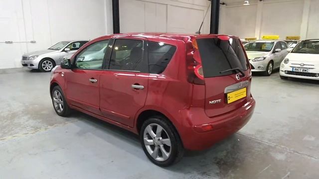Nissan Note Red