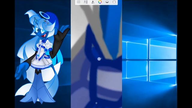 Drawing Threshold Windows (10) and Sun Valley Windows (11) in Pantone color of the year 2020 theme. смотреть онлайн