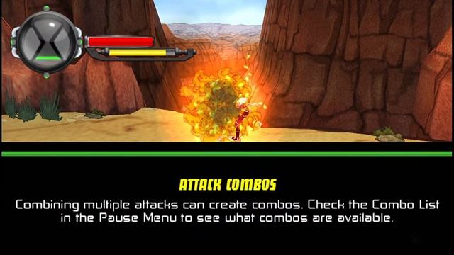 Ben 10: Protector of Earth Heatblast and Four Arms PPSSPP Gameplay смотреть онлайн
