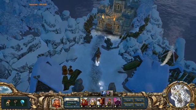 King's Bounty: Воин Севера — Лёд и Пламя (первое прохождение, высокая сложность) # 26 смотреть онлайн