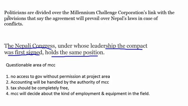 What is MCC? Millennium challenge corporation|know all about mcc|why mcc is not good for nepal смотреть онлайн