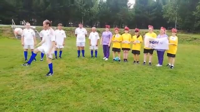 Команда №13 Малиновский интернат . Задание 2 "Набивание мяча". смотреть онлайн