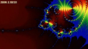 Mandelbrot set Fractal Zoom to E261 (Original Music & Video) (Kalle's Fraktaler 2 Video)