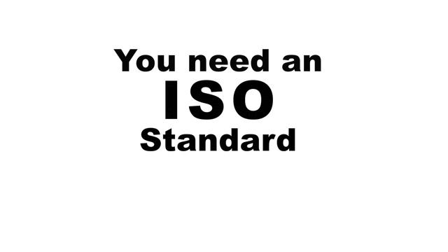 Why Have an ISO Standard | ISO Standards смотреть онлайн