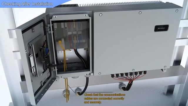Huawei SUN2000 43KTL- IN Installation Guide Part 8: Checking After Installation смотреть онлайн