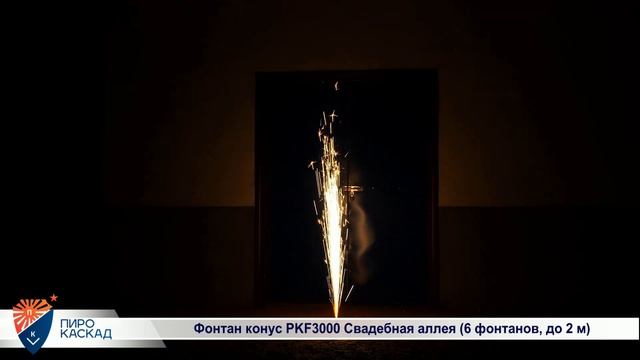 Фонтан конус PKF3000 Свадебная Аллея (6 шт. до 2м) смотреть онлайн