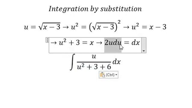 Calculus Help: Integral ∫ √(x-3)/(x+6) dx - Integration by substitution - Techniques смотреть онлайн