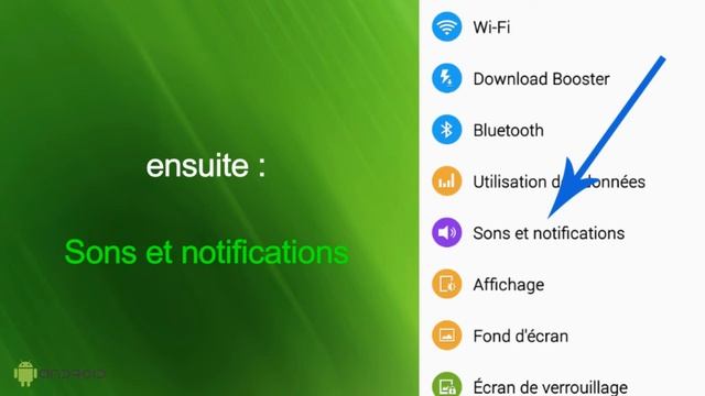 Désactiver les notifications sur l'écran de verrouillage d'Android смотреть онлайн