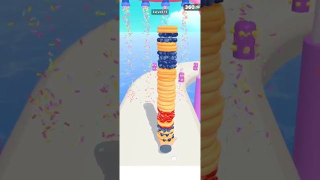 Pancake Run Android Gameplay - Very Satisfying and Relaxing Video Game - All Levels 10-12 смотреть онлайн