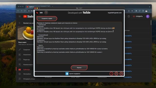 Translating the title and description of a video on Youtube смотреть онлайн