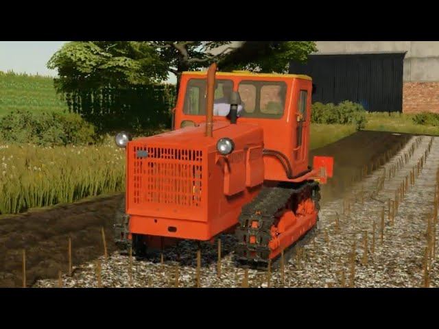 Вспашка огорода на тракторе Т-4А алтаец. СПК ЯГОДНОЕ смотреть онлайн