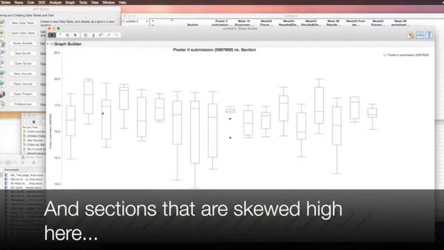 analyzing distribution using JMP or Excel смотреть онлайн