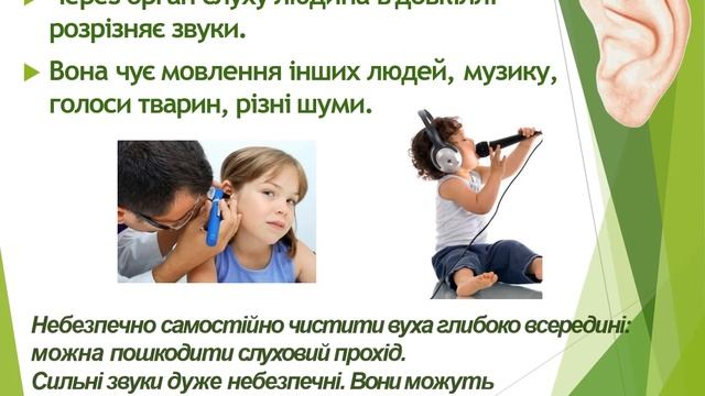 27 тиждень, урок з курсу "Всесвіт" № 1 - Органи чуття людини. Проект "На крилах успіху" смотреть онлайн