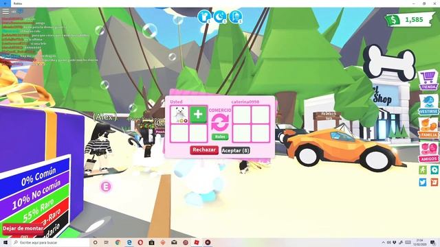 TRADE ¿Qué dan por el OSO POLAR neón y montable? - TRADING MASCOTAS ADOPTME - JUGANDO ADOPTME ROBLO смотреть онлайн