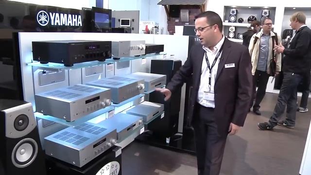 Yamaha R-S700, A-S500, CD-S300, CD-C600 (IFA 2010) смотреть онлайн