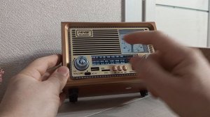 Ретро радио приёмник для души!