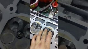 шкода рапид 2015 г. 1.6. цепной двигатель ремонт гбц.