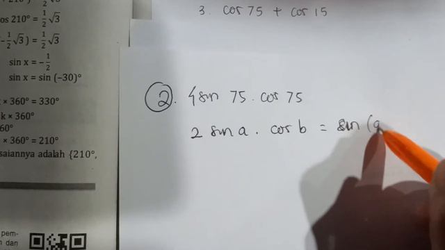 Identitas Perkalian dan Penjumlahan/selisih sinus dan kosinus смотреть онлайн