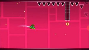 Прохождение geometry dash первый уровень