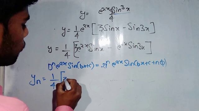 Find the nth differentiation coefficient of e^2x Sin^3x || Nth derivative of e^2x Sin^3x смотреть онлайн
