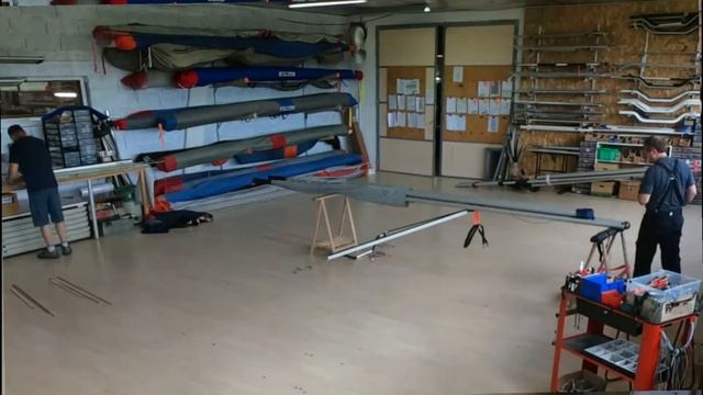 Deltaplane / Hang gliding - Révision complète d'un Windee chez Ellipse смотреть онлайн