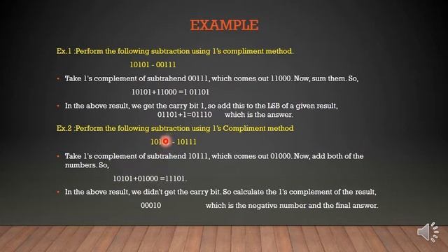 Binary Subtraction Using Complimentry Method смотреть онлайн
