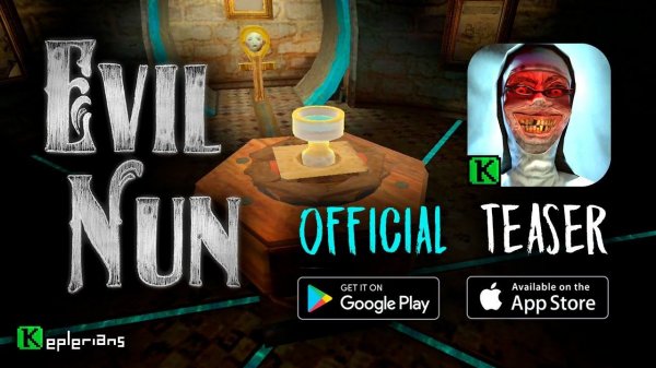 EVIL NUN  | OFFICIAL TEASER | GOOGLE PLAY & APPSTORE