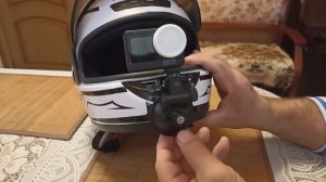 как на мото шлем установить экшн-камеру.