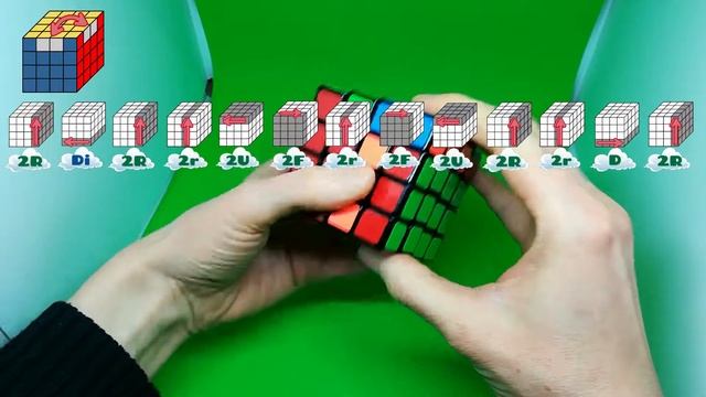 Jeder kann den 4x4 Würfel lösen | Teil 3 - Sonderfall Kanten tauschen смотреть онлайн