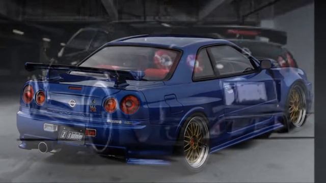 Nissan GTR R34 R35 SKYLINE смотреть онлайн