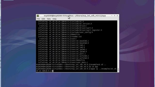 How to compile the AT firmware for ESP8266 into the virtual machine смотреть онлайн