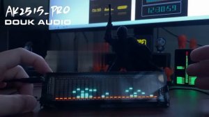 Douk Audio AK2515 PRO Audio Spectrum Analyzer VFD Sound Level Meter