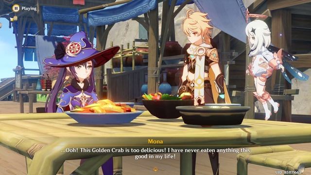Genshin Impact Walkthrough: Mona Story Quest Astrolabos Chapter - Act 1 смотреть онлайн