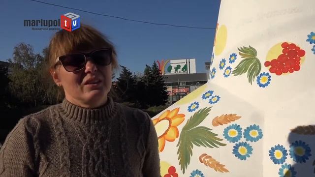 В Мариуполе ко дню защитника Украины дети разрисовали тетраподы смотреть онлайн