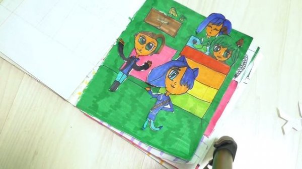 Игрушечная школа в тетради 2 часть | ЛизСко