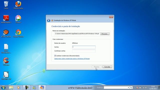 Aprenda a Baixar, Instalar e Configurar Windows XP Mode... смотреть онлайн
