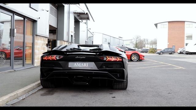 Flames! Lamborghini Aventador S Roadster Capristo Exhaust: Valves Open and Closed смотреть онлайн