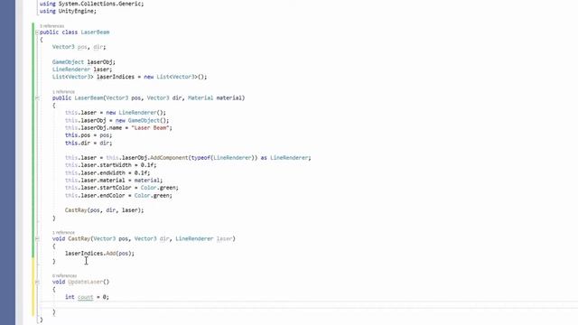 Unity Laser Reflection Tutorial смотреть онлайн