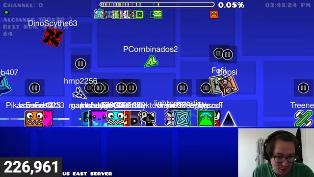 ROBTOP TRAVEL on Globed (yeah its every robtop level in one level) смотреть онлайн