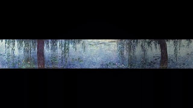Flosstube : Claude Monet cross stitch patterns water lilies смотреть онлайн