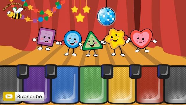 Preschool Colors And Shapes I Learning Shapes For Toddlers I Shapes For Kids