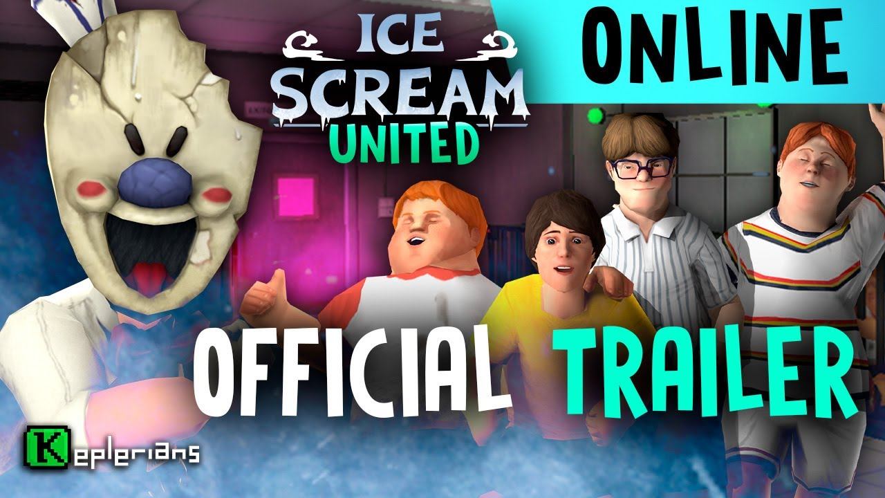 ICE SCREAM UNITED OFFICIAL TRAILER Ice Scream ONLINE MULTIPLAYER GAME смотреть онлайн