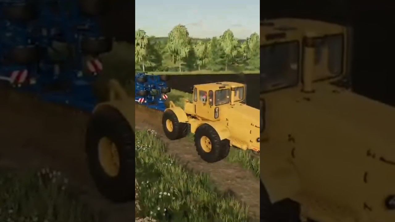К-700 с культиватором. #fs22 #farming #farmingsimulator22 #automobile #jcb #games #farmingsimulator смотреть онлайн