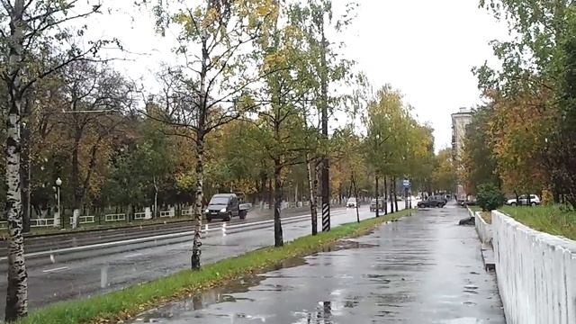Первый снег зимы 2013-14 г.г. в Вологде смотреть онлайн
